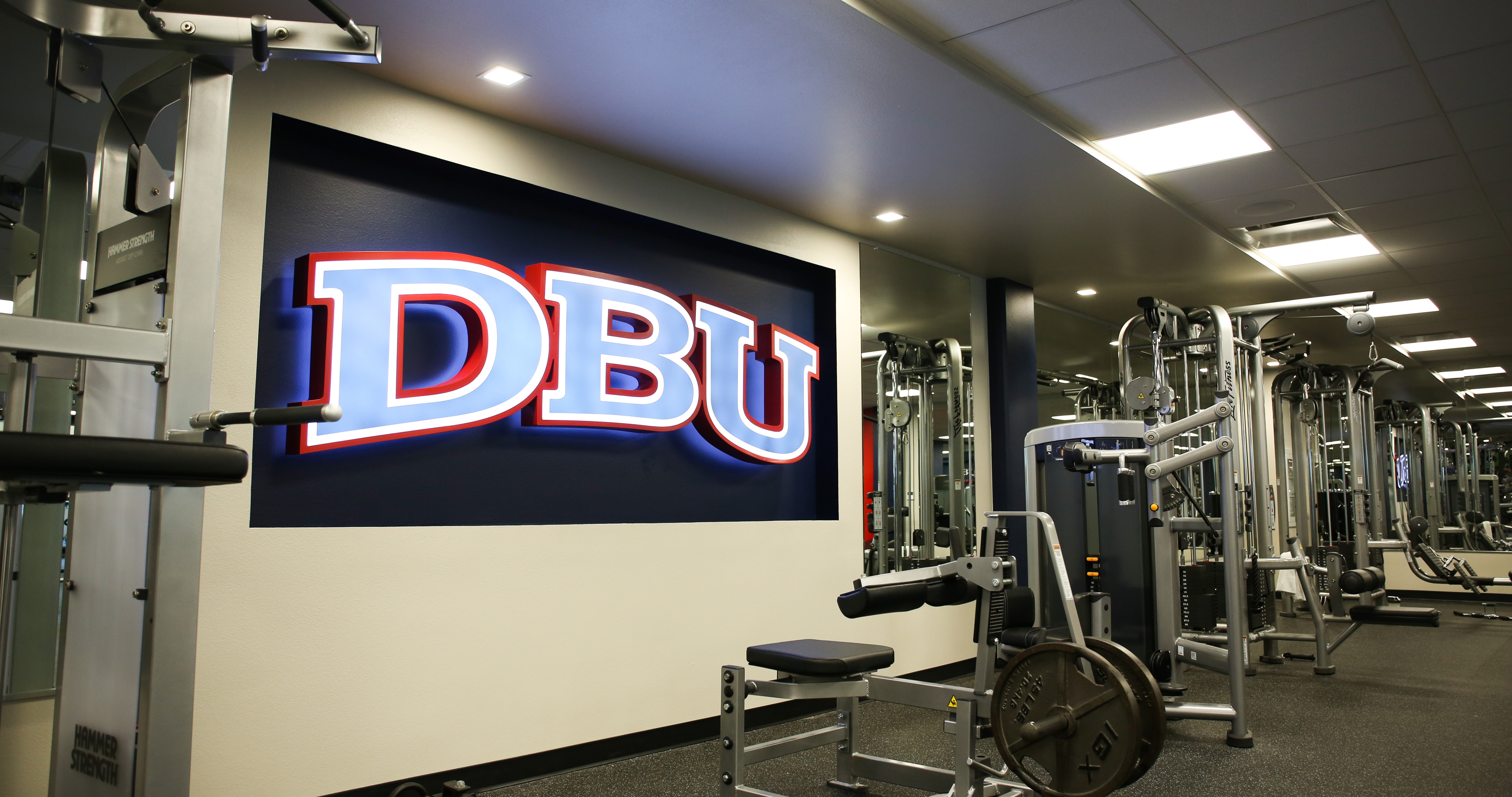 DBU Fitness Center interior