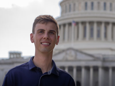 Heashot of Spencer Hamilton, DBU Pre-Professional Programs Student